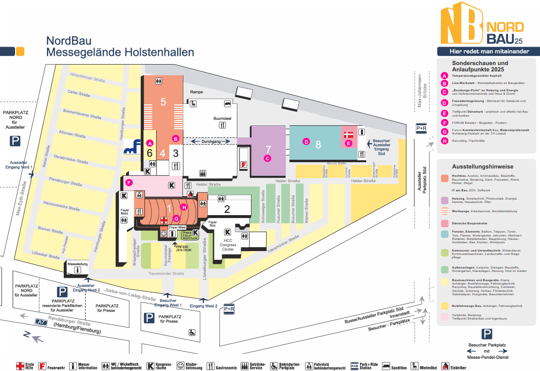 Finden Sie uns auf der NordBau25 Messe, der größten Baumesse im Norden und besuchen Sie unseren Stand N123 Hamburger Straße auf dem Außengelände